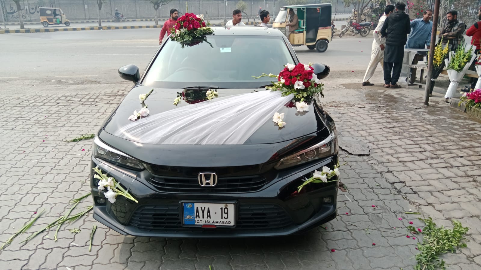 Toyota Yaris available for rent in Lahore